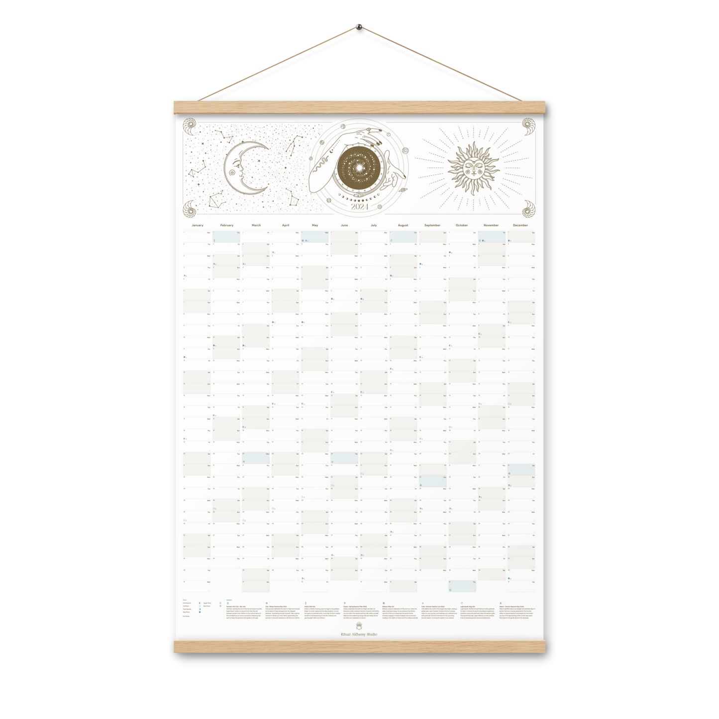 Planner vertical - Graphic - with frame
