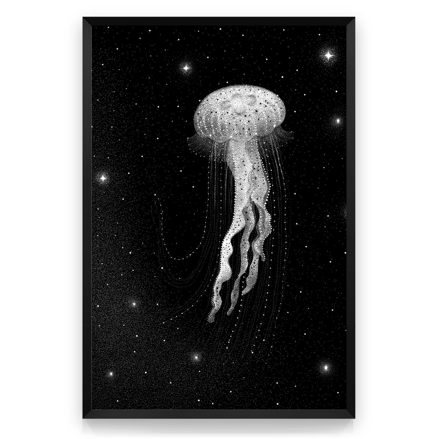 Galactic Jellyfish - Art print