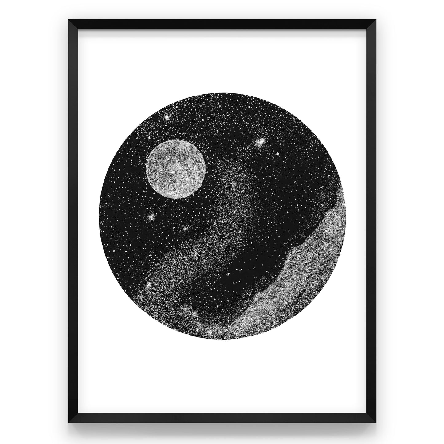 Hello, Moon! - Art print