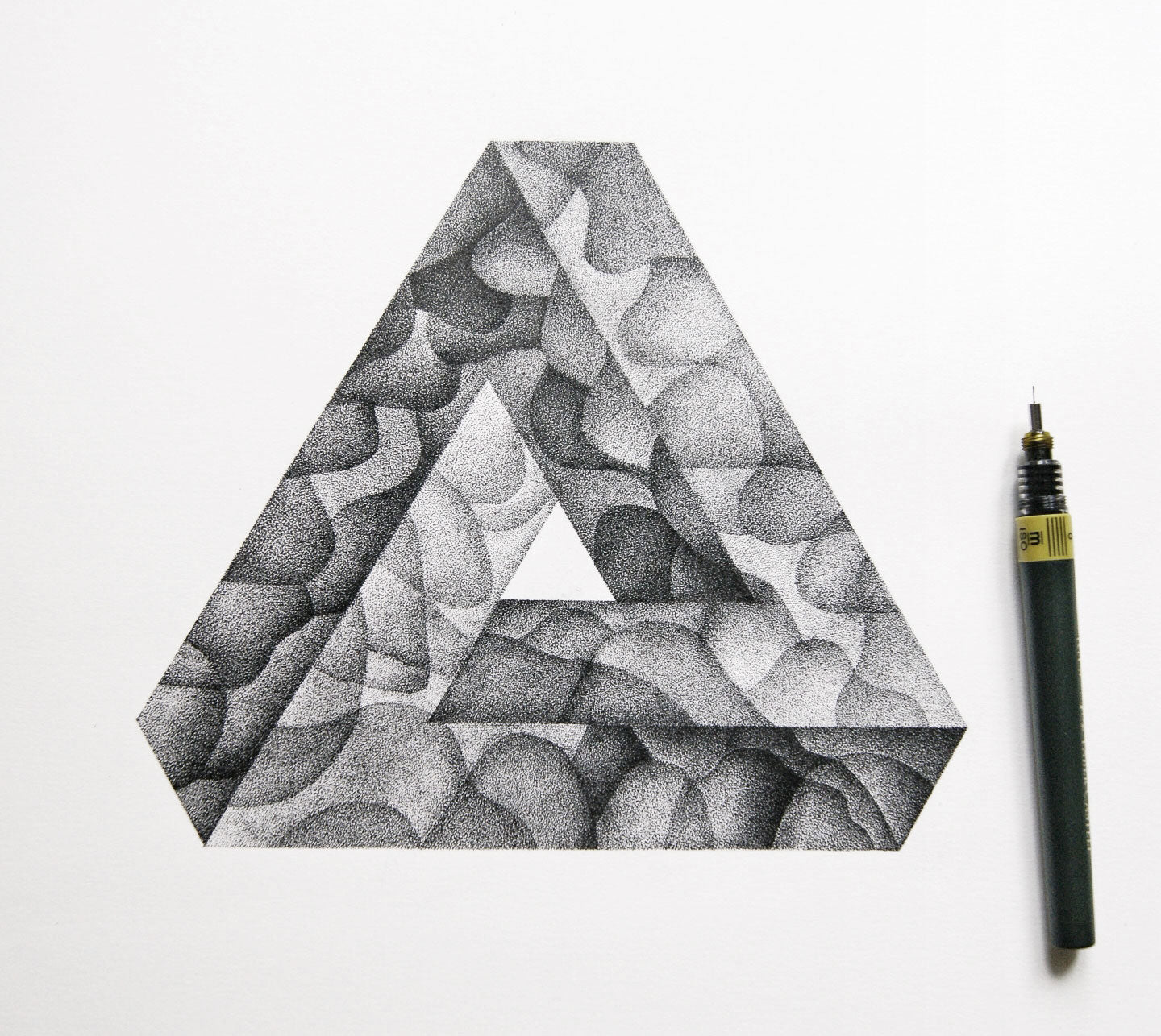 Impossible Triangle - Original Drawing