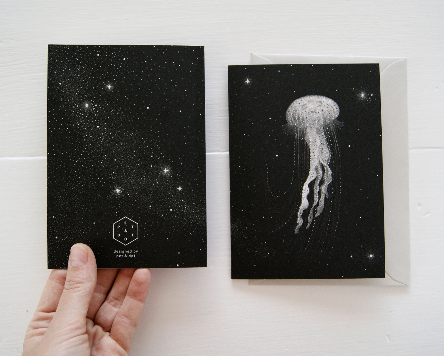 Greeting card - Galactic Jellyfish