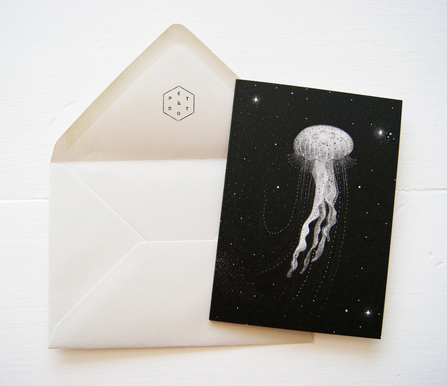 Greeting card - Galactic Jellyfish