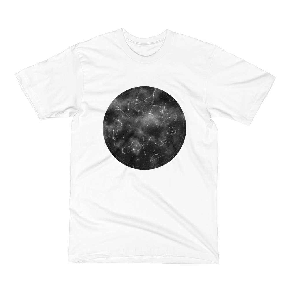 Unisex Short Sleeve T-Shirt - Zodiac Wheel