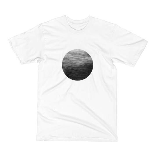 Unisex Short Sleeve T-Shirt - Waves of Mountains